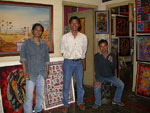 batik gallery, artists from a local artshool