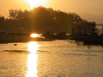 sunrise, harbour, fishers