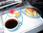 last breakfast at our retour flight